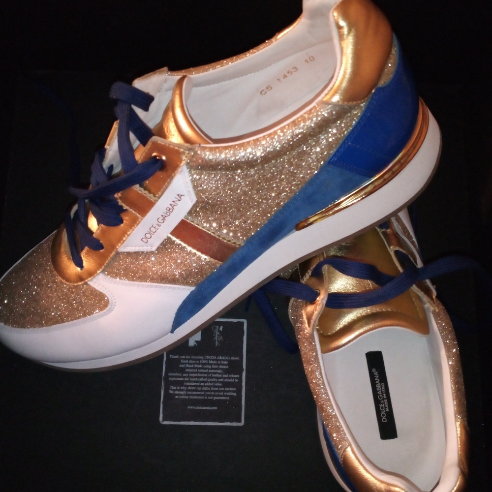 Mens Authentic Dolce and Gabbana Sneakers